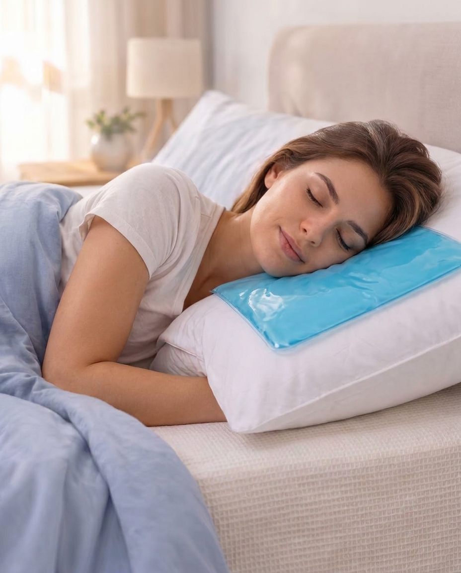 Femme endormie sur le Dormifrais